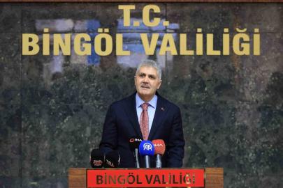 Bingöl Valisi Çelik görevine başladı