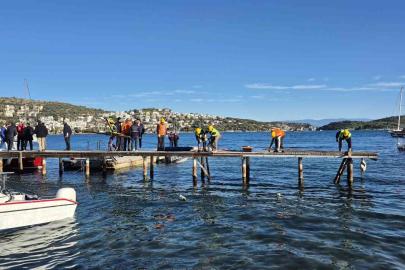 Bodrum’daki kaçak Liman 10 yıl sonra yıkılıyor