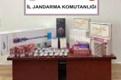 Bolu’da kaçak ürünler ele geçirildi