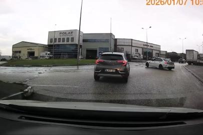 Bursa’da cadde ortasında driftin bedeli 58 bin lira oldu