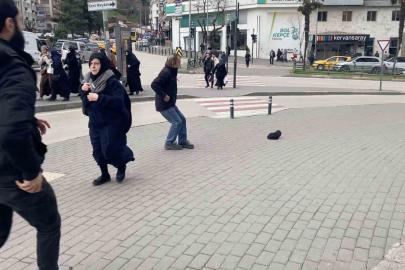 Bursa’da kuvvetli rüzgâr etkisini artırdı