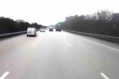 Bursa’da otoyolda facianın eşiğinden dönüldü