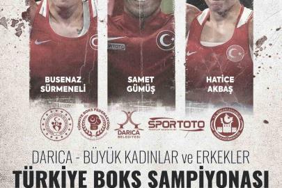 Büyük Kadınlar ve Erkekler Türkiye Boks Şampiyonası Darıca’da yapılacak