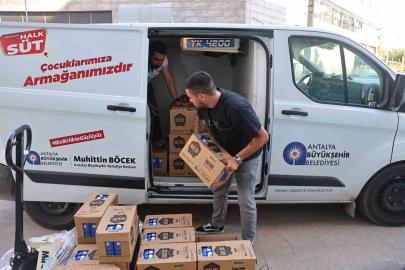 Büyükşehir’den çocuklara 67 bin Halk Mama desteği