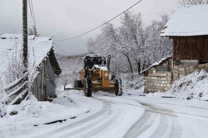 Çameli Belediyesi karla mücadele için teyakkuzda
