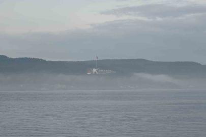 Çanakkale Boğazı, sis sebebiyle gemi geçişlerine kapatıldı