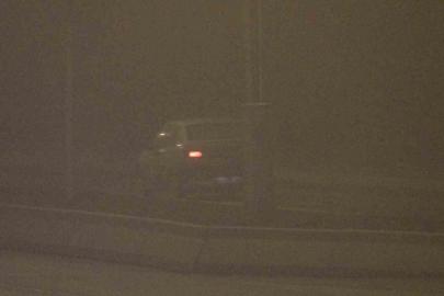 Çankırı’da etkili olan sis görüş mesafesini 50 metreye düşürdü
