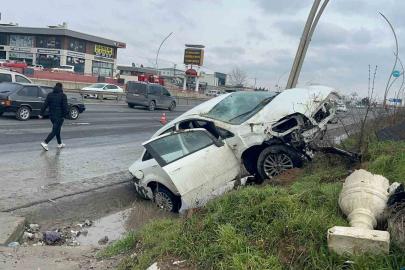 Çerkezköy’de feci kaza: 3 yaralı