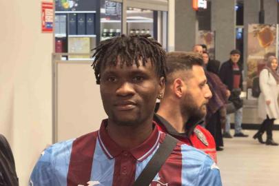 Chibuike Nwaiwu’ya Trabzon’da coşkulu karşılama