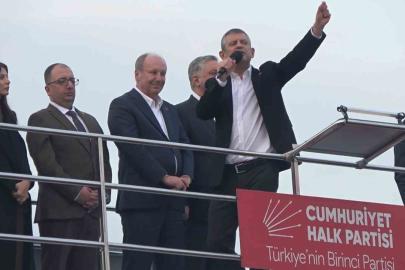 CHP Genel Başkanı Özel, Yalova’daki mitingde konuştu