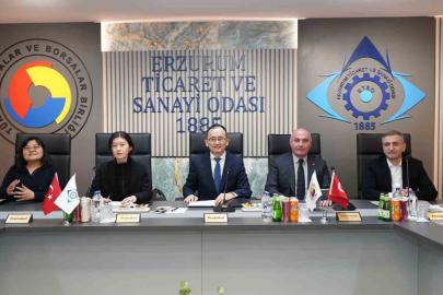 Çin Büyükelçisi JIANG Xuebin ETSO’da