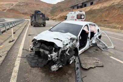 Cizre’de trafik kazası: 5 yaralı