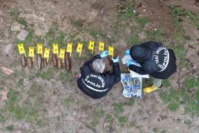 Çocukların oynadığı cisimler mühimmat çıktı: 11 adet top mermisi muhafaza altına alındı