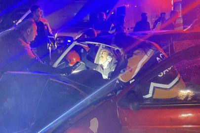 Çorum’da iki otomobil çarpıştı: 8 yaralı