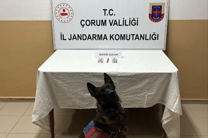 Çorum’da uyuşturucu hapla yakalanan 3 kişi gözaltına alındı