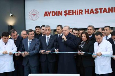 Cumhurbaşkanı Erdoğan: "Her açıdan gurur verici bir şifa merkezini Aydın’ımıza kazandırıyoruz"