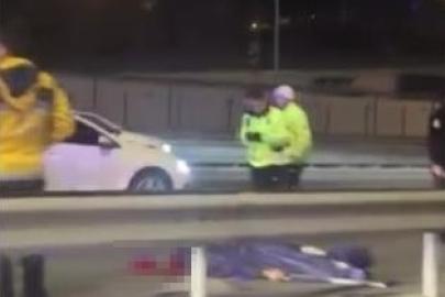 D-100 karayolunda otomobil ile çarpışan motosikletli hayatını kaybetti