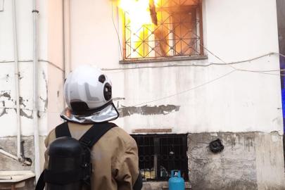 Defne’de ev yangını