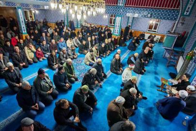 Demirci’de Miraç Kandili dualarla idrak edildi