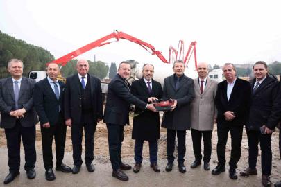 Denizli OSB Teknopark inşaat alanında inceleme yapıldı