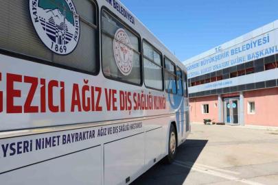 Diş sağlığında lider Kayseri’de büyükşehir ile onlarca kırsal mahalleye diş sağlığı desteği