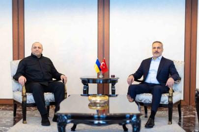 Dışişleri Bakanı Fidan, Ukrayna Milli Güvenlik ve Savunma Konseyi Sekreteri Umerov ile görüştü