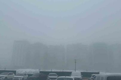 Diyarbakır sis denizinde kayboldu, uçak seferleri iptal edildi