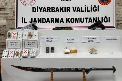Diyarbakır’da uyuşturucu operasyonu: 6 gözaltı