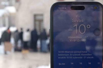 Dondurucu soğuğa aldırış etmediler