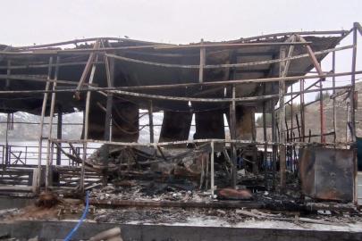 Duba restoranda ikinci yangın