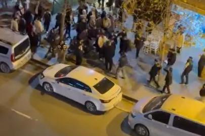 Düğün salonunda başlayan kavga sokağa taştı