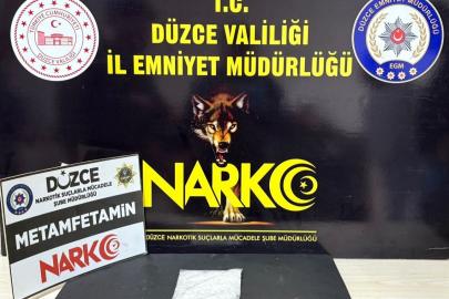 Düzce’de 100 gram uyuşturucu ele geçirildi, 3 kişi tutuklandı