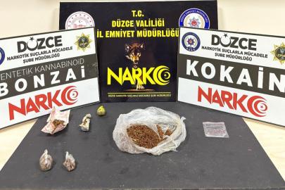 Düzce’de uyuşturucu operasyonu: 3 şüpheli adliyeye sevk edildi