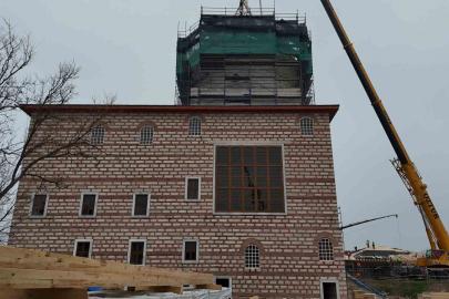 Ecdat mirası Edirne Saray’ında çalışmaların yarısı tamamlandı