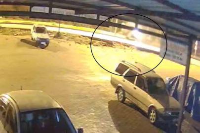 Ece bebeğin can verdiği kaza güvenlik kamerasında