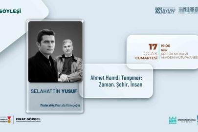 Edebiyat şehrinde Ahmet Hamdi Tanpınar üzerine söyleşi