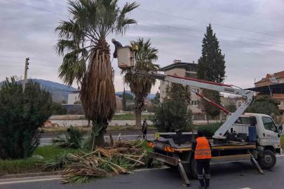 Efeler Belediyesi’nden Umurlu Karayolu’nda çalışma