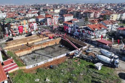 Egekent Karaman Güneşli Günler Çocuk Gelişim Merkezinin temel atma töreni düzenlendi