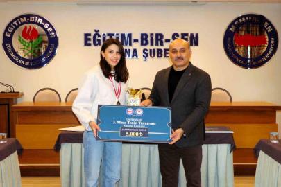 Eğitim-Bir-Sen’den ödüllü 2. Masa Tenisi Turnuvası: Adana’da raketler dostluk için sallandı