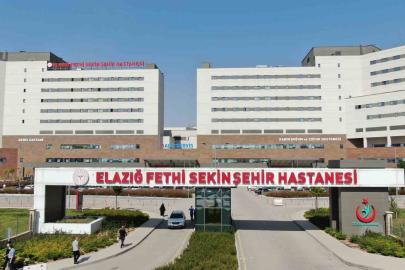 Elazığ Fethi Sekin Şehir Hastanesi’nde 1 yılda 2 milyon 810 bin hasta tedavi edildi