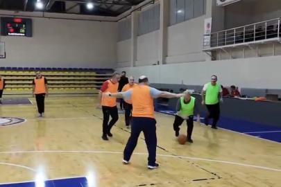 Elazığ İl protokolü basketbol maçında buluştu