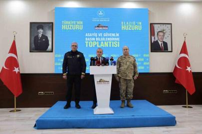 Elazığ’da 2025 güvenlik bilançosu: Suç oranları düştü, 41 milyon TL ceza uygulandı