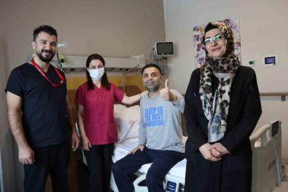 Elazığ’da 45 yaşındaki hasta 50 dakikalık kalp masajıyla hayata döndürüldü