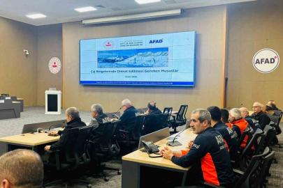 Elazığ’da çığ riskine yönelik değerlendirme toplantısı