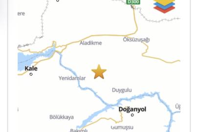 Elazığ’da peş peşe 4 deprem