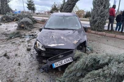 Elazığ’da trafik kazası: 1 yaralı