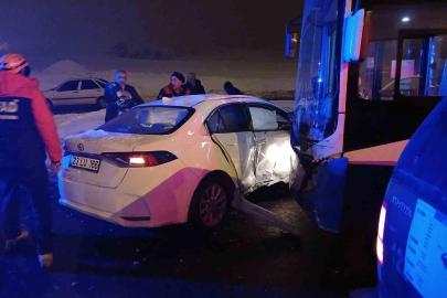 Elazığ’da trafik kazası: 1 yaralı