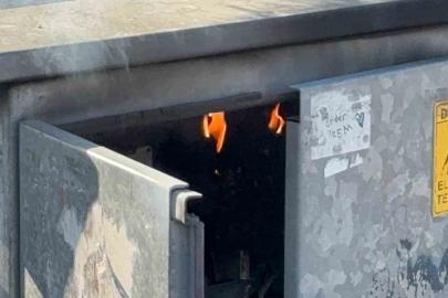 Elektrik panosundaki yangın korkuttu