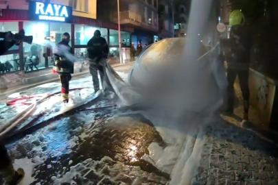 Elektrikli araç yangınına teknolojik müdahale