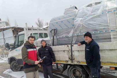 Emet’te Tarımsal Kalkınma Kooperatifine 3 bin litre kapasiteli süt soğutma tankı